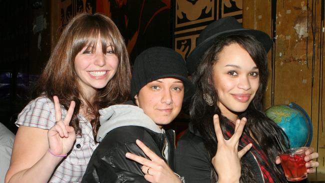 Tamara Tusia, Mara Maio and Cleo Coleman at the launch of Arnette sunglasses at Revolver in 2008. File picture by Zoe Harrison.