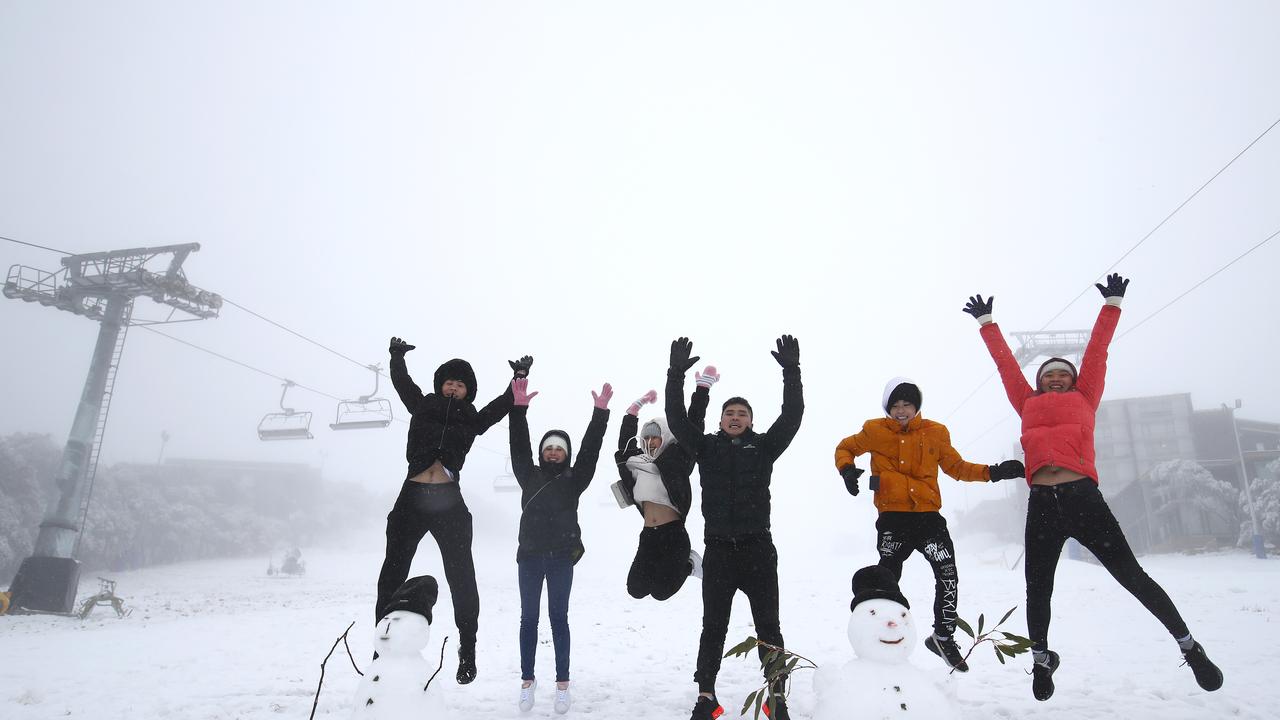 Slopes across Australia will open early following more than 30cm of rainfall on Tuesday. Picture: Robert Cianflone / Getty Images