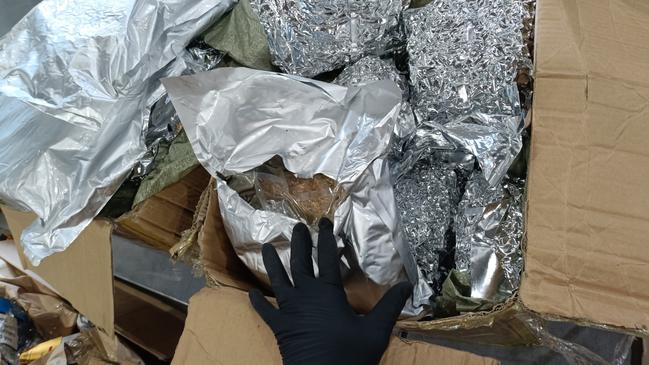 Police have seized more than $1.7m in vapes and illegal tobacco. Picture: SAPOL