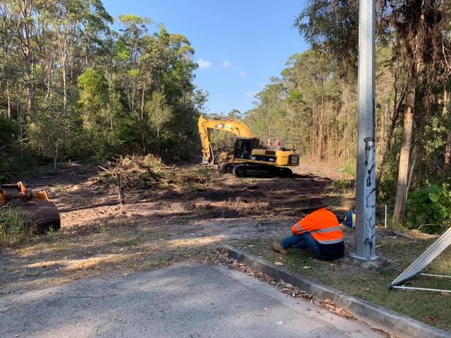 Noosa Civic puts out the fire on unauthorised clearing