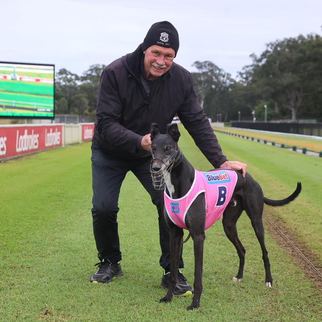 Steve Sharp is now a greyhound trainer. Credit: Supplied.