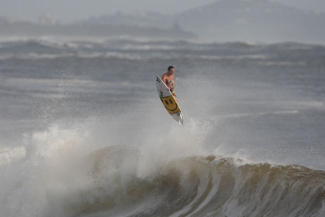 Alexandra Headland gets good lefts and rights for longboarders and shortbaorders alike. Picture: Nicholas Falconer