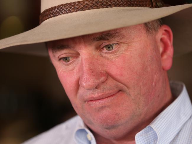 Barnaby Joyce was ruled out of parliament on Friday after the High Court ruled he was a Kiwi citizen. Picture: Lyndon Mechielsen/The Australian