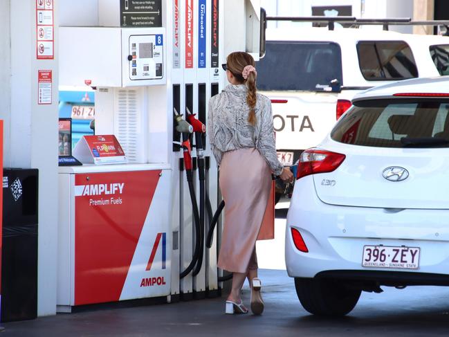 Coverage of petrol prices around Brisbane. -  Ampol service station at Nudgee. Thursday 12th October 2023 Picture David Clark