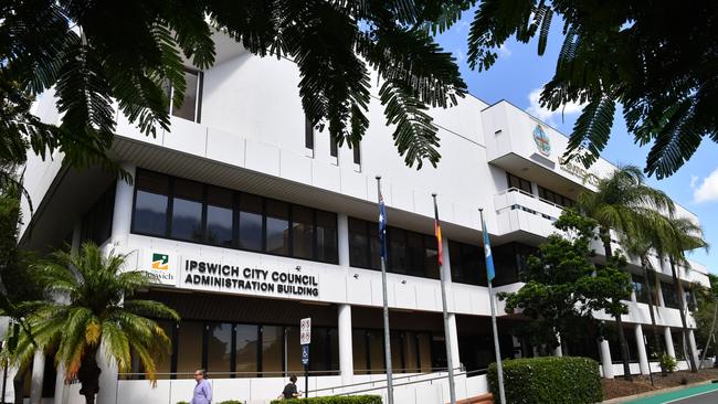 The Ipswich City Council administration building. Council staff will soon move into a new facility in the Nicholas Street Precinct