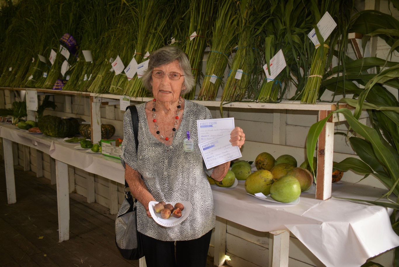 Joan Mead at the 71st annual Cooyar Show. Picture: Kate McCormack
