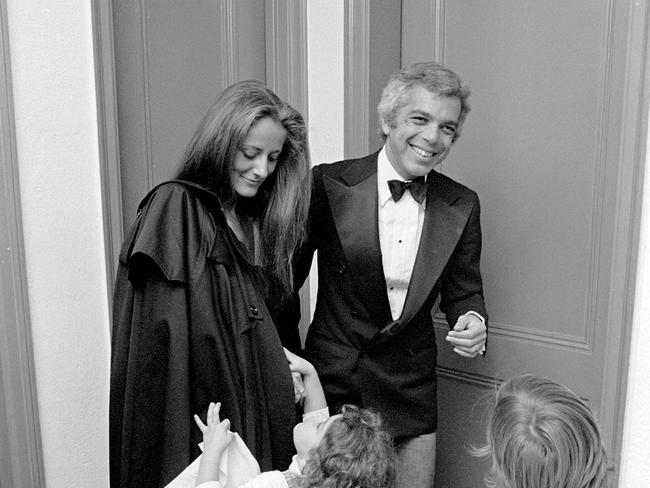 Ricky, Ralph, Dylan and David Lauren in New York City, 1977. Picture: courtesy of Ralph Lauren