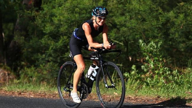 Georges River councillor Natalie Mort, 63, has qualified for the World Championship Ironman event on October 6, 2022 in Kona, Hawaii. Picture: Supplied