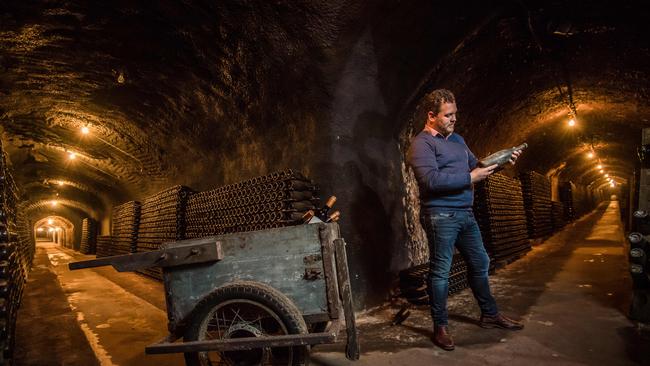 The town has the largest underground cellar in the southern hemisphere. Picture: Jason Edwards