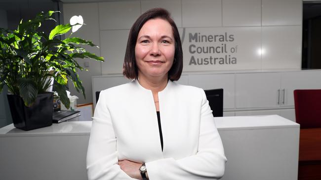 Minerals Council of Australia chief executive Tania Constable in Canberra. Picture: Gary Ramage