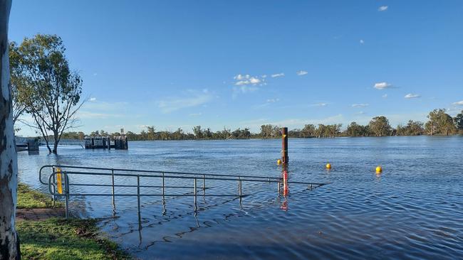 A disabled ramp at the Waikerie riverfront. Picture: Stephanie Cairns