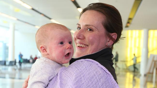 Female MPs like Kelly O'Dwyer, who retired at the last election to spend more time with her family, know the struggles of being a working mum all too well. Picture: Kym Smith