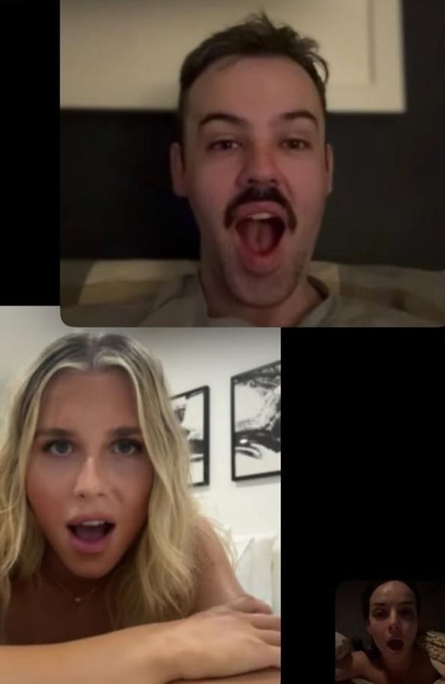 Influencers reactions to Kath Ebbs personal debrief following her brutal split with JoJo Siwa. Photo from top bottom: Rowdie Walden, Mitch Greer and Abbie Chatfield., Picture: Instagram