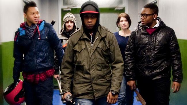 A scene from British alien invasion flick Attack The Block, which closes the Gold Coast Film Festival. Supplied: Icon Pictures Rep: Maria Lewis