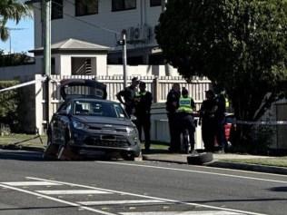 A young girl was rushed to hospital with life threatening injuries after she was hit by a car while riding an e-scooter. Picture: Sunshine Coast Daily