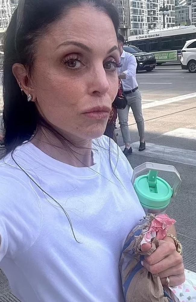 Bethenny Frankel wanted to prove designer stores have an unspoken dress code after being turned away by Chanel while dressed in casual clothing. Picture: Instagram/BethennyFrankel