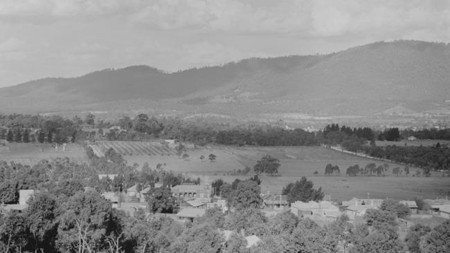 An early panorama over Croydon. Picture: State Library of Victoria