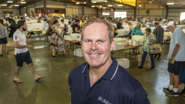 Grant Simpson, CEO Lifeline Darling Downs &amp; South West QLD Picture: Nev Madsen.