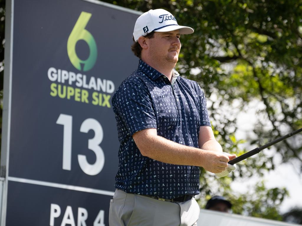 Ben Henkel. Picture: Golf Australia