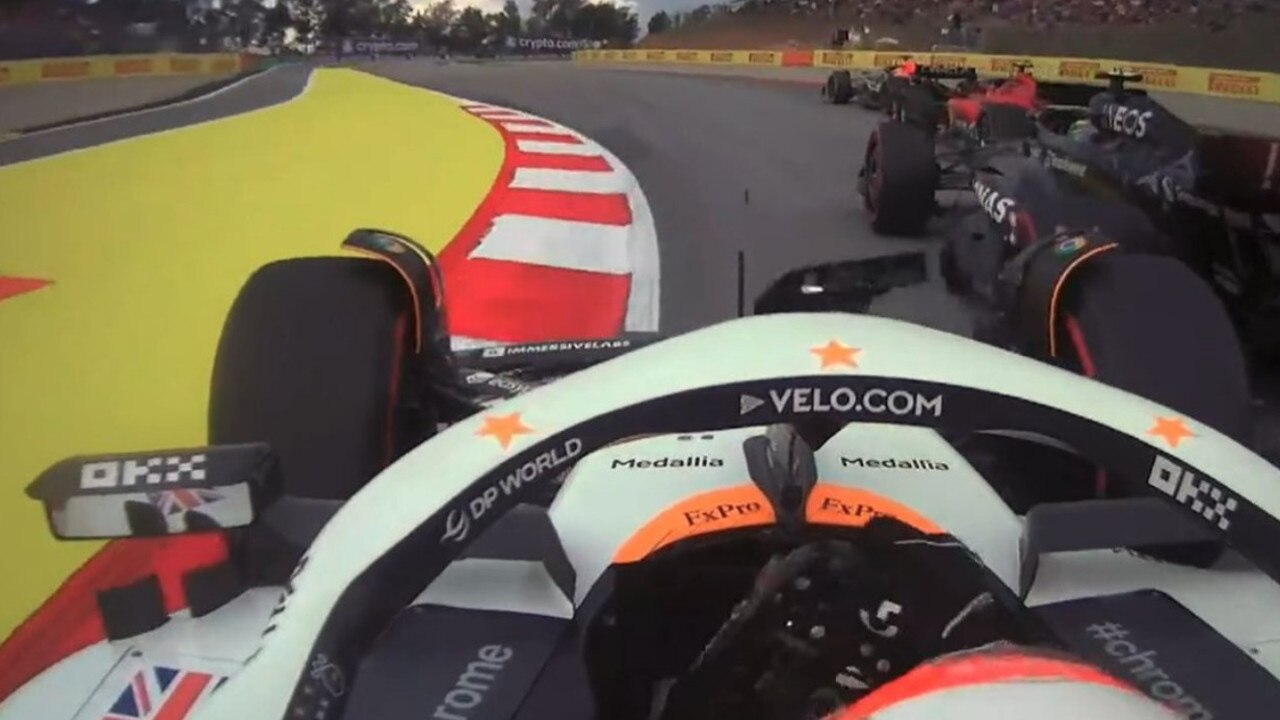 F1 2023 Spanish Grand Prix live updates: Lando Norris makes ‘awful start’, Oscar Piastri