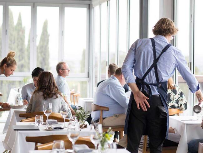 Angry waiters: Don't let your kids run rampant through the restaurant.