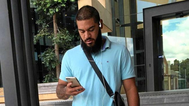 Nathan Iosefa leaves Ipswich Magistrates Court