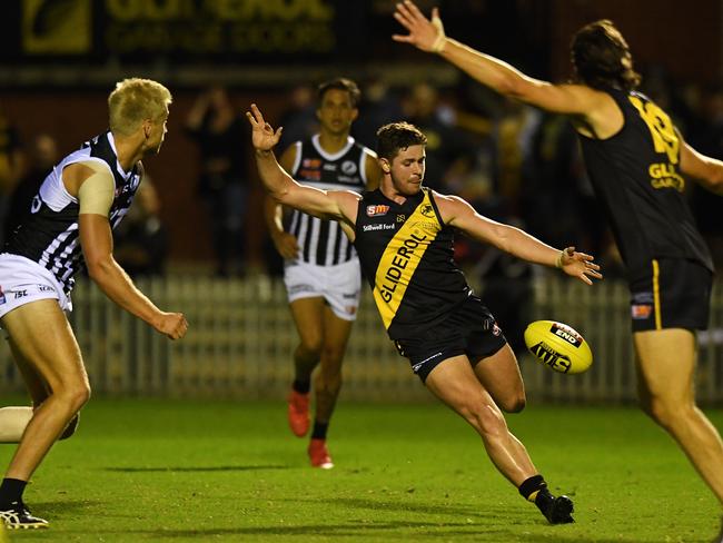 5/4/18 - SANFL: Glenelg v Port Adelaide at Glenelg Oval - . Photo Naomi Jellicoe