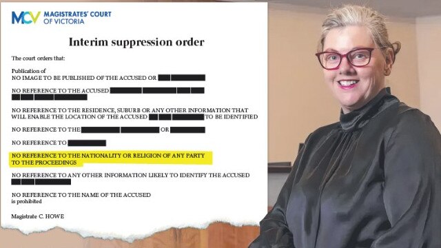 The Melbourne Magistrates’ Court has imposed a wide suppression order on the case of a woman facing kidnapping and torture-related charges. Above, magistrate Carolyn Howe.