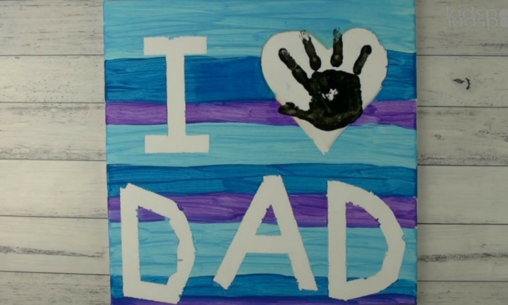 Canvas painting for sales dad