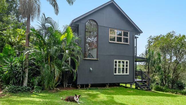 The property at 1109 Booyong Road, Clunes, NSW.