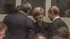 Julie Bishop meets with Vladimir Putin at the ASEM Summit in Milan.Photo supplied