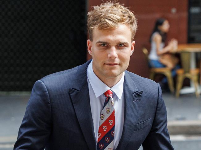 SYDNEY, AUSTRALIA - NewsWire Photos JANUARY 18, 2024. Andrew Spira (right) arrives at court with his legal representative. He is the The nephew of ABC chair Ita Buttrose charged with dishonestly obtaining financial advantage by deception. Picture: NCA NewsWire / David Swift