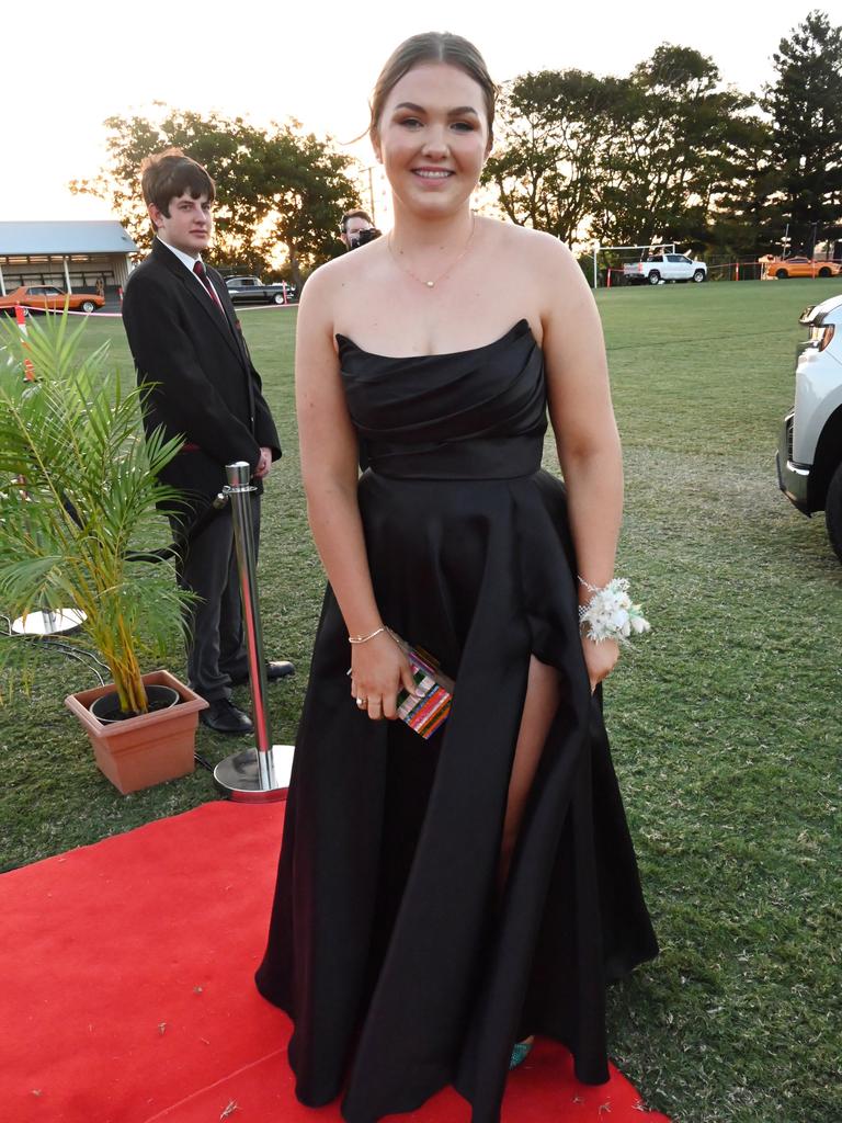 Ivy Murphy at the 2024 Rockhampton Grammar School formal.