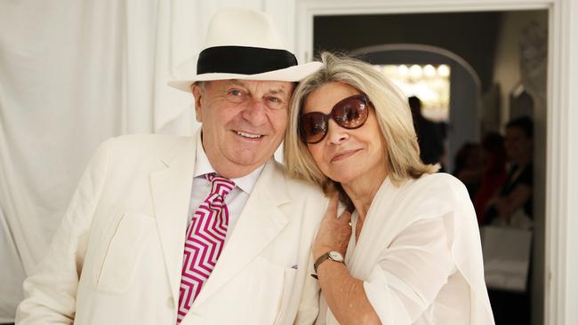 Lifelong friends: Barry Humphries and Carla Zampatti. Pictured: Supplied