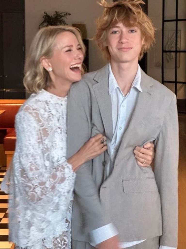 Naomi with her son Sasha. Picture: Instagram/NaomiWatts