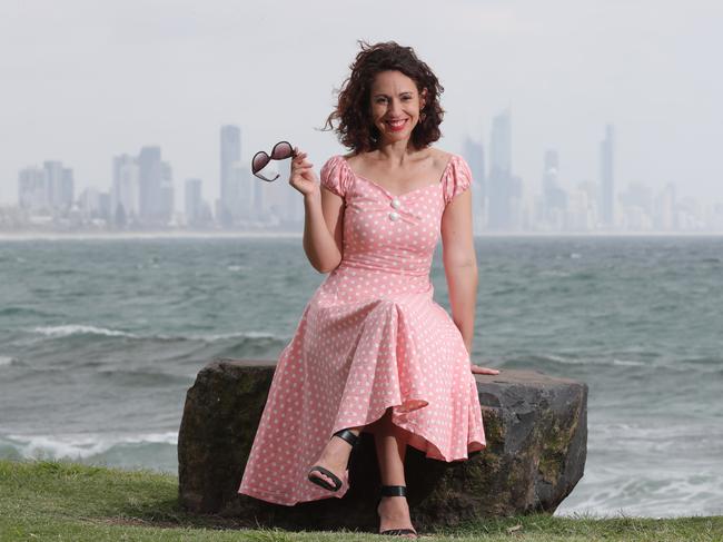 Louise Bezzina the coordinator of Bleach fest has been nominated for Gold Coast Woman of the year because of her work. Louise looks over the coast from Burleigh Heads. Picture Glenn Hampson