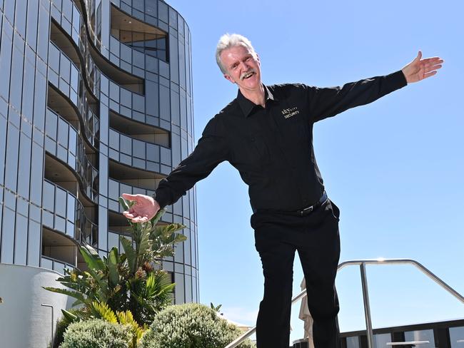 10/2/25. Bigger Better campaign story with Kym Yeo, who was a security guard from day one at the Adelaide Casino about 40 years ago, December 1995. Picture: Keryn Stevens.