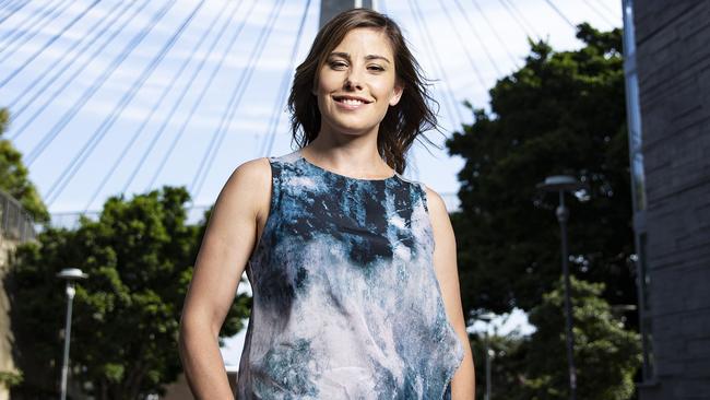 Actress Brooke Satchwell is best known for her role on Neighbours, and Packed to the Rafters, but is having a career renaissance first with Foxtel's Mr Inbetween.