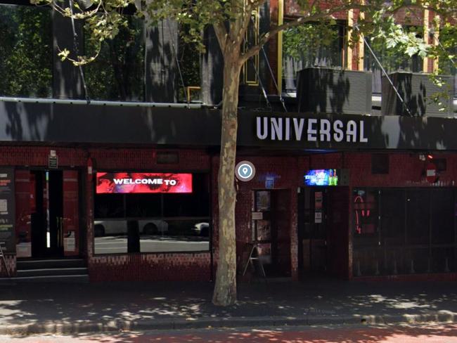 The Universal Hotel, Oxford Street, Sydney. Picture: Google