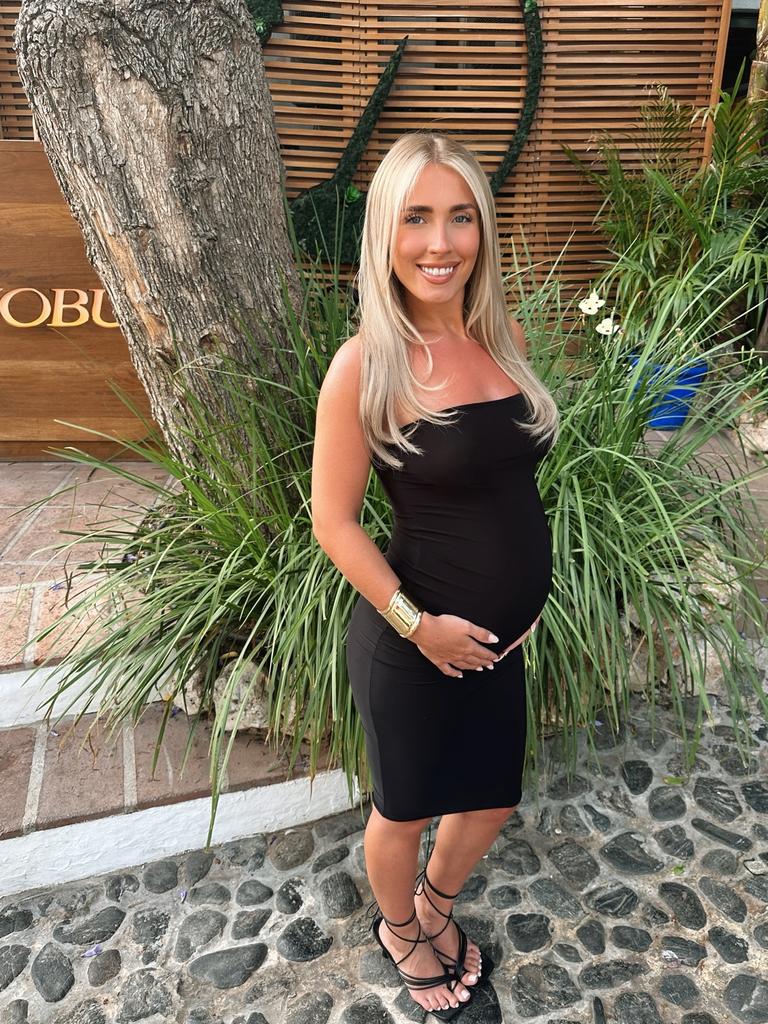 One sleuth claimed influencer Lissie Rhodes was pregnant with Fury's baby. Picture: Instagram/lissierhodes