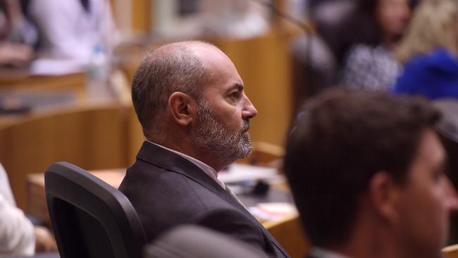 Bill Yan said the announcement during Wednesday’s parliament sittings to make him shadow Treasurer showed the parliamentary wing was united. Picture: (A)manda Parkinson