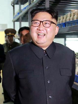 North Korean leader Kim Jong-un is viewed as a major threat because of his relentless pursuit of nuclear weapons and complete lack of regard for the international community. Picture: KCNA