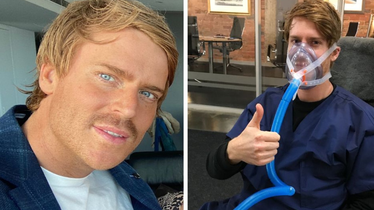 Corbin Halliday was struck down by a mystery illness at just 24 but it resulted in a life-changing idea. Picture: Supplied