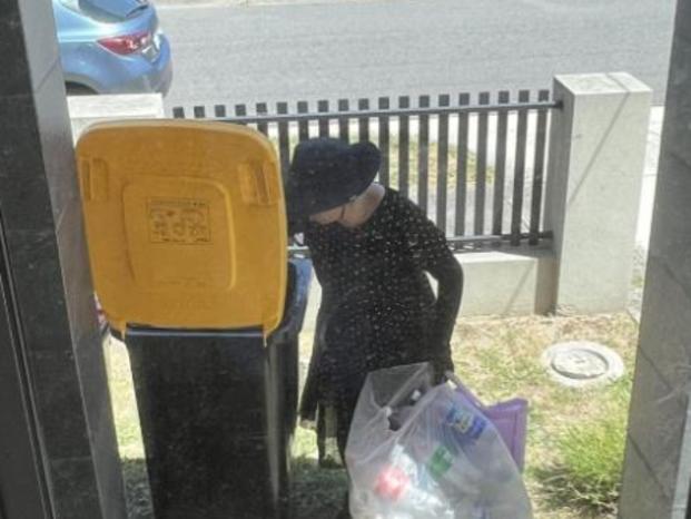 People have been left divided after an Aussie tried to cash in on other's recyclables by going into other's homes. Picture: Reddit