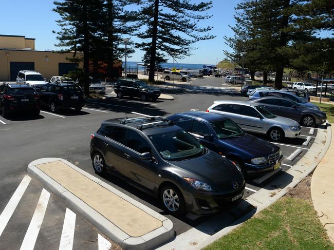 Parking at popular beaches such as Collaroy (pictured) would be free to all residents in the Northern Beaches Council areas if the state government plan for renters to get parking permits is adopted. Picture: Simon Cocksedge