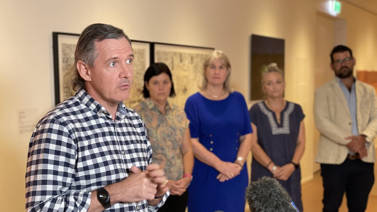 The National Aboriginal Art Gallery, first announced in 2017, has been carried by successive Labor governments for years. Picture: Lee Robinson