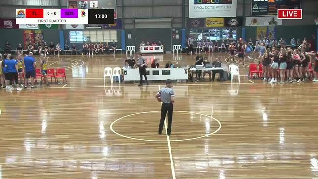 REPLAY: Qld U16's Girls State Basketball Championships - Southern Districts Spartans vs Townsville Lightning