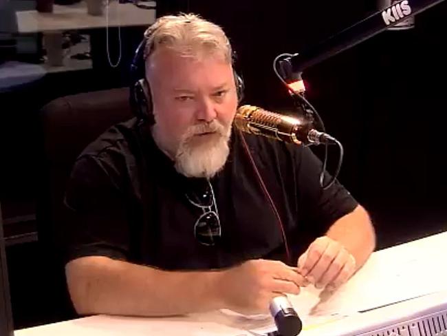 Despite being a big supporter of Jackie’s, Kyle Sandilands didn’t sound too impressed with what she was doing. Picture: Supplied