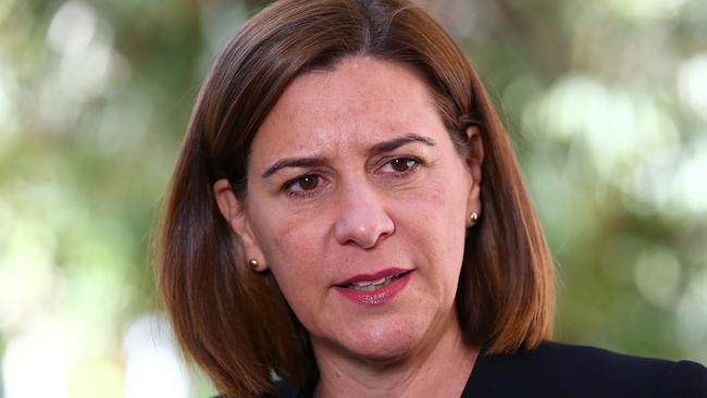 A senior LNP figure concedes the party and Frecklington has a mammoth task. Picture: AAP/Jono Searle