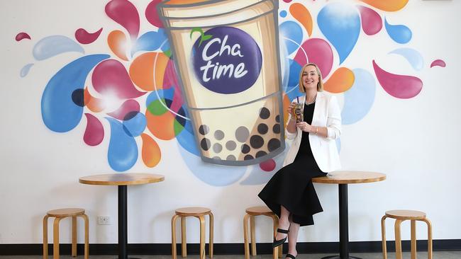 Chief marketing officer at Chatime Joanna Robinson. Jane Dempster/The Australian.